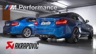 COMPARISON | BMW M2 F87  | AKRAPOVIČ - M PERFORMANCE