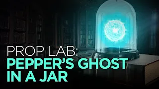 DIY Pepper's Ghost in a Jar