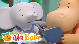 Citim cu Tina și Tony 📖 Tu știi cât de fascinant este să citești? - Desene animate educative AlaBaLa