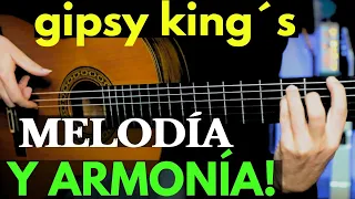 COMO TOCAR LA GUITARRA - La melodía más conocida de los gipsy king´s - Fácil Cifrado