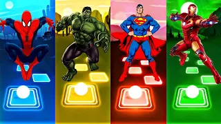 Telis Hop EDM Rush - Spiderman vs Hulk vs Superman vs Iron man