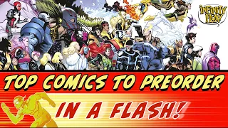 Top Comics to Preorder in a Flash! 10 Comics & Covers to Preorder Now in Just 5 Minutes for 5/5