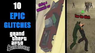 10 GLITCHES You Didn't Know About In GTA San Andreas
