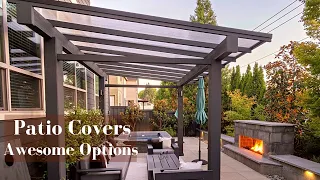 Patio Covers (Lots of Shapes and Sizes)