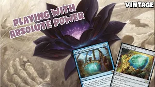 Playing with ABSOLUTE POWER | Jewel Shops | Vintage Challenge | MTGO