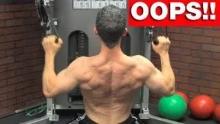 Back Workout Blunders - 5 Back Workout Mistakes to AVOID!