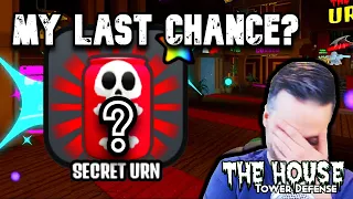 Opening Our Last URNs & Season 1 theory crafting - The House TD - roblox