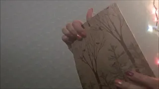 ASMR 😌 Crinkling | Tapping | Scratching - Paper Book Cover (No Talking)