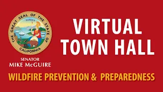 Virtual Town Hall on Wildfire Prevention & Preparedness