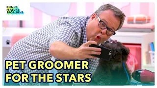 Eric Stonestreet Learns Dog Grooming! | The Secret Life of Pets | Bonus Feature Spotlight