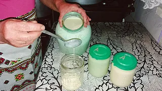 2 способа Как сделать Сметану из домашнего молока