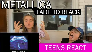 Teens Reaction - Metallica ( Fade To Black ) Lyrics