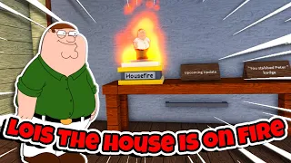 HOW TO GET THE HOUSE FIRE ENDING RAISE A PETER | ROBLOX
