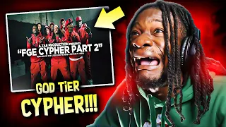 GOD TIER CYPHER! Montana Of 300 x TO3 x $avage x No Fatigue x J Real "FGE CYPHER Pt 2"  (REACTION)