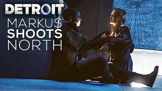 Markus Shoots North After Kissing Her Goodbye (SAD ENDING) - DETROIT BECOME HUMAN