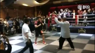 Fight between MMA 'madman' and Tai Chi master lasts all of 10 seconds