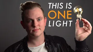 3 Point Lighting With Only 1 Light!