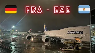 LUFTHANSA REPORT: Frankfurt (FRA) - Buenos Aires (EZE) - Boeing 747-800