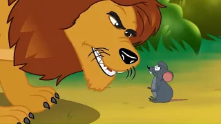 2 Märchen | Der Löwe und die Maus Märchen | Gute Nacht geschichte für klainekinder