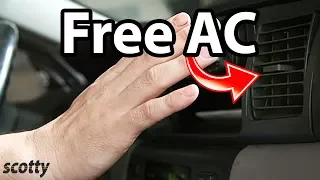 How to Keep Your Car's AC Blowing Ice Cold for FREE