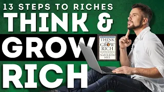 THINK and GROW RICH Summary By Napoleon Hill (13 Principles)