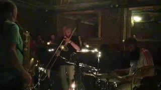 TSSS: Steve Swell, Josh Sinton, Ryan Sawyer & Satoshi Takeishi @ Manhattan Inn 8-11-16