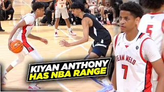 Kiyan Anthony Shows Off His NBA Range! Nike EYBL Day 2 Recap