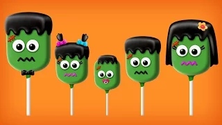 The Finger Family Frankenstein Family Nursery Rhyme | Halloween Finger Family Songs