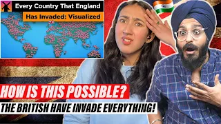 UK OWNED THE WORLD!! Indians React to Every Country England Has Invaded!!