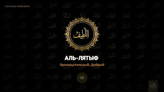 30. Аль-Лятыф - Проницательный, Добрый | 99 имён Аллаха