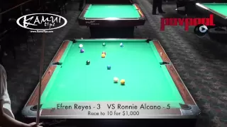 FINAL MATCH - Efren Reyes Vs. Ronnie Alcano  - "The Pool Gods Play"