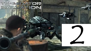 Terminator Salvation game прохождение игры 2 - Глава 3: Новые Знакомства
