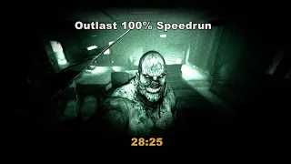 Outlast 100% SPEEDRUN In 28:25 ( Former World Record )