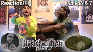 BEST ATTACK ON TITAN 4x6 4x7 REACTION | WAR HAMMER TITAN