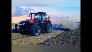 Dezmiristit grau!🌾🌾 Case Magnum 400 Afs Connect + Lemken Heliodor 9/700🚀🚀