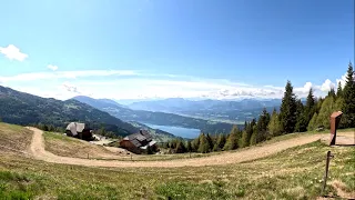 MTB rit: (Ook mooi om te lopen) Schwaiger Hutte, Alexander Hutte, Millstatter Hutte.