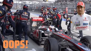 Jenson Button's best pit stop ever! (2011 China)