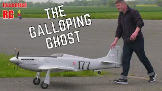 AMAZING SOUND ! GALLOPING GHOST P-51 with KOLM ENGINE