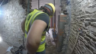 Forming New Door Opening in a Stone Wall | Bricklaying | Structural Alterations | Cornwall