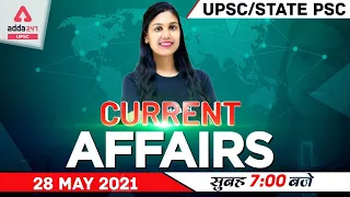 UPSC Current Affairs | 28th May Current Affairs 2021 | Daily Current Affairs