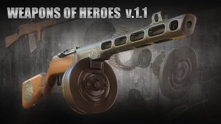 Zbraně Heroes  Muzeum 3D   weapons heroes Czech