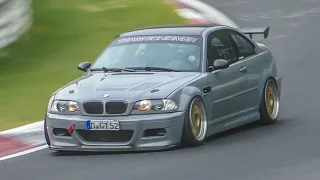 PURE SOUND S54B32 E46 M3 on the Nurburgring!