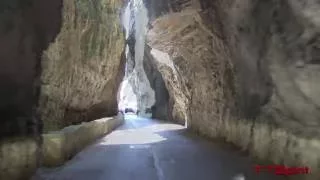 Brasa Schlucht Italien Gardasee Tremosine - Pieve Luftaufnahmen in 4K