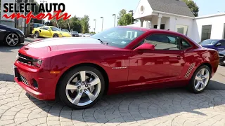 2013 Chevy Camaro 2SS Coupe, Crystal Red Metallic, Select Auto Imports in Alexandria, VA #20291A