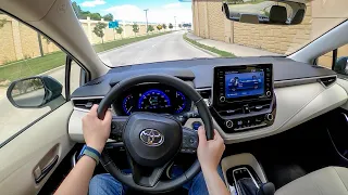 2022 Toyota Corolla Hybrid LE - POV Test Drive (Binaural Audio)