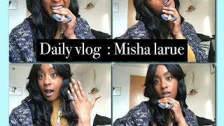 Fri yay - Daily Vlog . Broken pinky . Toilet paper. OMG | Misha Larue 💕