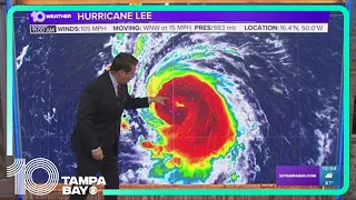 Tracking the Tropics: Hurricane Lee now expected to become a Cat. 5 storm