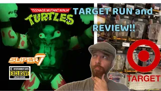 Super7 TMNT MUTAGEN MAN ( glow in the dark) REVIEW + New year TARGET run!! Gitd ninja turtles!