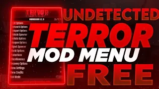 GTA 5 ONLINE 1.58 MOD MENU | TERROR MOD MENU | DOWNLOAD FREE | PC 2022