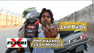 Honda Activa modification Plag & Play Hazard Flasher  Flash X Hazard | Activa Modification